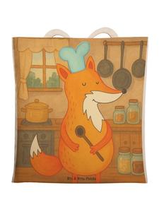 Mr. & Mrs. Panda Сумка Fox Chef Design без слогана, белого цвета