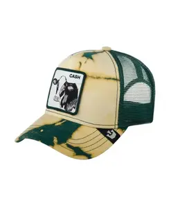 Зеленая кепка дальнобойщика из коллекции «Скотный двор» Goorin Bros, мультиколор