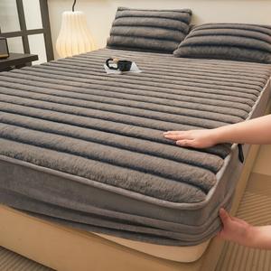 Antarctic Простыня на резинке 150х200 см, флисовая утепленная, цвет Muyun-Deep Gray