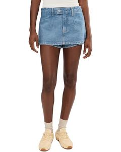 Женская юбка-шорты Free People We The Free Gallivanting Peekaboo, Oasis Blue