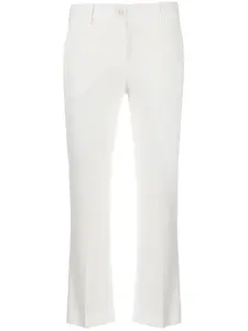 Расклешенные брюки скинни Alberto Biani, белый