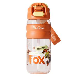 Детская пластиковая кружка Tritan для женщин, стильная спортивная бутылка для воды для мужчин 1 Disney, nick/dual drinking port