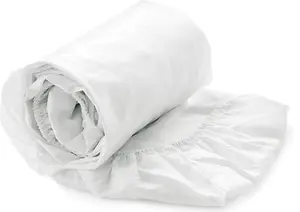 Простыня на резинке Elementi 160x200+40 см. Белая. HNL Living