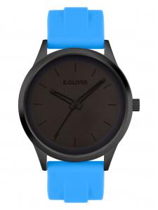 s.Oliver Часы Analog в синем, черном цвете