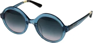 Женские солнцезащитные очки TOMS Harlow увеличенного размера, Teal Crystal/Aqua Blush Gradient