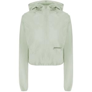 Зеленая нейлоновая куртка HINNOMINATE, зеленый