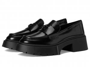 Лоферы COACH Leah Platform Loafer, черный