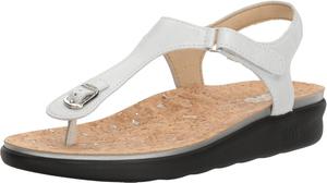 Женские плоские сандалии SAS, белый