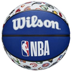 Баскетбольный мяч NBA All Team Wilson, серебряный