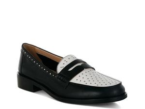 Лоферы Rag & Co Raisa Loafer, черный/слоновая кость