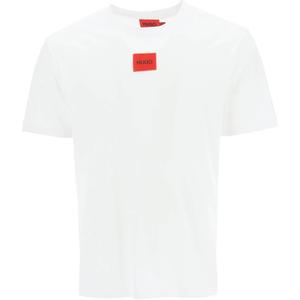 Футболка с логотипом HUGO BOSS, белый