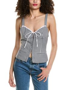 Топ Colette Rose с завязкой спереди