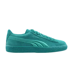 Кроссовки Suede Classic Badge Jr Puma, зеленый