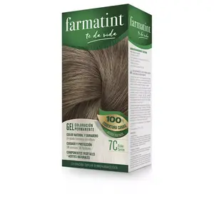 Краска для волос Farmatint gel coloración permanente Farmatint, цвет 7c-rubio ceniza, 5 шт.