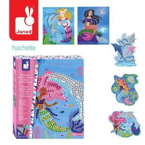 Креативный набор "Янод, Мозаика Дельфины и Русалки" Janod