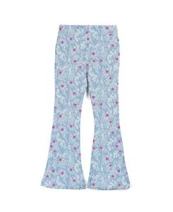 Детские леггинсы-клеш из органического хлопка, произведенного в соответствии с принципами справедливой торговли, для йоги Mightly, Cherry blossom