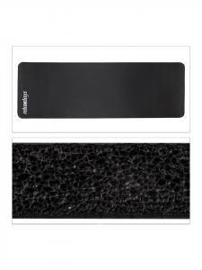 Relaxdays 2 коврика для йоги черного цвета - (Ш)60 x (В)1 x (Г)180 см