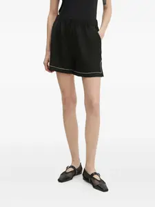 Шорты с боковыми карманами Theory, черный