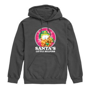 Мужская толстовка с капюшоном Garfield Santa's Helpers Licensed Character
