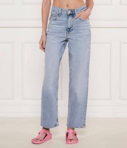 Джинсы Лейла Straight fit Tommy Jeans, синий