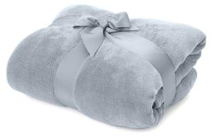 Мягкое одеяло Lumaland Fluffy, светло-голубой