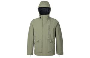 Columbia Ветровка мужская для походов водонепроницаемая и ветрозащитная армейского зеленого цвета, Army Green-397