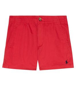 Шорты Prepster из хлопкового твила Polo Ralph Lauren, красный