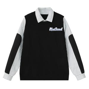 Вязаный кардиган Unisex с лацканами, умеренный крой, двухчастный VanCamel, белый