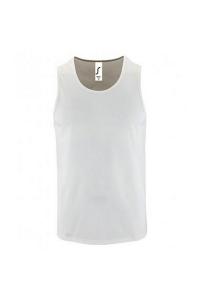 Спортивная майка на бретелях SOL'S, белый