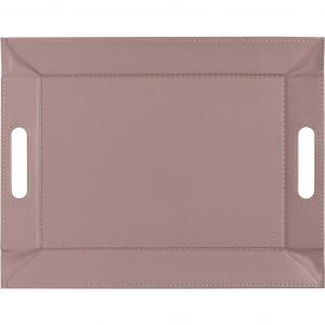 Поднос свободной формы DUO, двухцветный переворачиваемый поднос, поднос и набор для стола в одном, двусторонний с двойной функцией, легко ухаживать и можно компактно хранить Freeform, Altrosa, creme