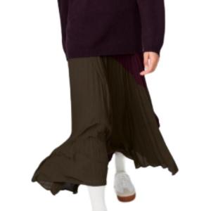 Клэр Уэйт Келлер C Collection FW25 Повседневная длинная юбка Women's UNIQLO, Burgundy