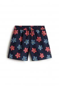 Шорты для плавания PRIMARY PRINT ELASTIC WAIST BOARD Vans, черный