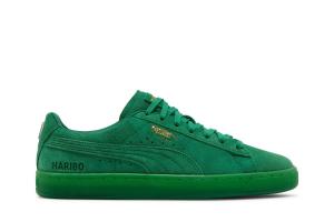 Кроссовки Haribo x Suede Puma, зеленый