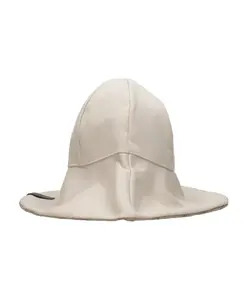 Двусторонняя шапка из бежевого жаккарда из хлопка. Max Mara, бежевый