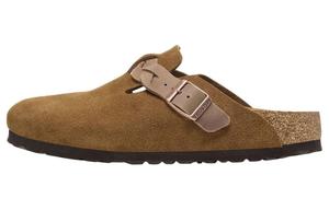 Женские тапочки Birkenstock Boston, Dark Brown
