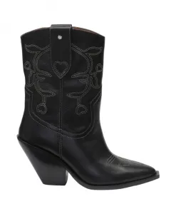 Ковбойские сапоги с острыми носами Fabienne Chapot, черный
