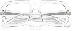 Женские солнцезащитные очки Ray-Ban RB4408 Magellan Square, Transparent/Clear to Sapphire Quartz