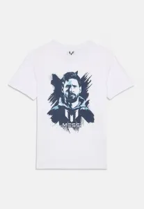 Футболка с принтом Messi, Bright White