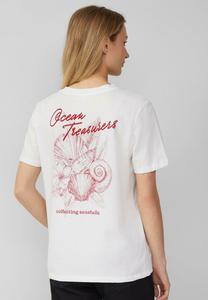 Футболка с принтом s.Oliver, кремовый