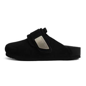 CENTRAL&KITTY Резиновая подошва устойчивая к истиранию закрытые тапочки Unisex Black