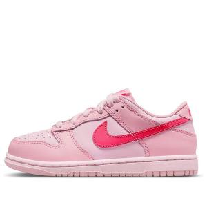 Кроссовки dunk low 'triple pink' Nike, розовый