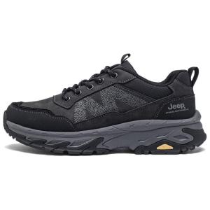 Jeep Мужские низкие альпинистские ботинки из синтетической кожи и текстиля, устойчивые к истиранию