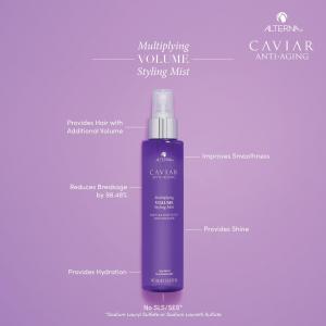 Спрей для укладки волос Caviar Anti-Aging Multi-Althlying Volume Styling Mist с антивозрастным эффектом и эффектом увеличения объема. Alterna, 0.85 oz