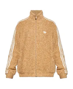 Толстовка со стоячим воротником Adidas Originals, бежевый