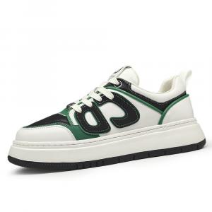 Дышащие низкие кроссовки для скейтбординга, увеличивающие рост, мужские Devanro, Black