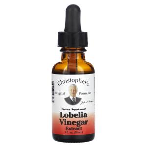 Экстракт лобелии Christopher's Original Formulas Lobelia Vinegar, 30 мл