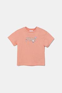 Детская хлопковая футболка HELLO KITTY & FRIENDS Relaxed Graphic Tee Puma, оранжевый