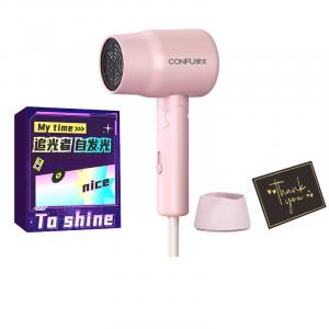 Электрический фен для волос холодный и горячий воздух складной, компактной и портативной, термостатический и быстрая сушка KF 3135 CONFU