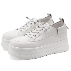 D:FUSE SCANDINAVIA Кроссовки D FUSE SCANDINAVIA маленькие белые, противоскользящие и износостойкие, легкие, низкие, для скейтбординга, женские, бежевые