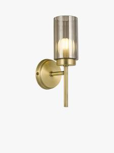 Brompton Single Wall Light John Lewis, Antique Brass